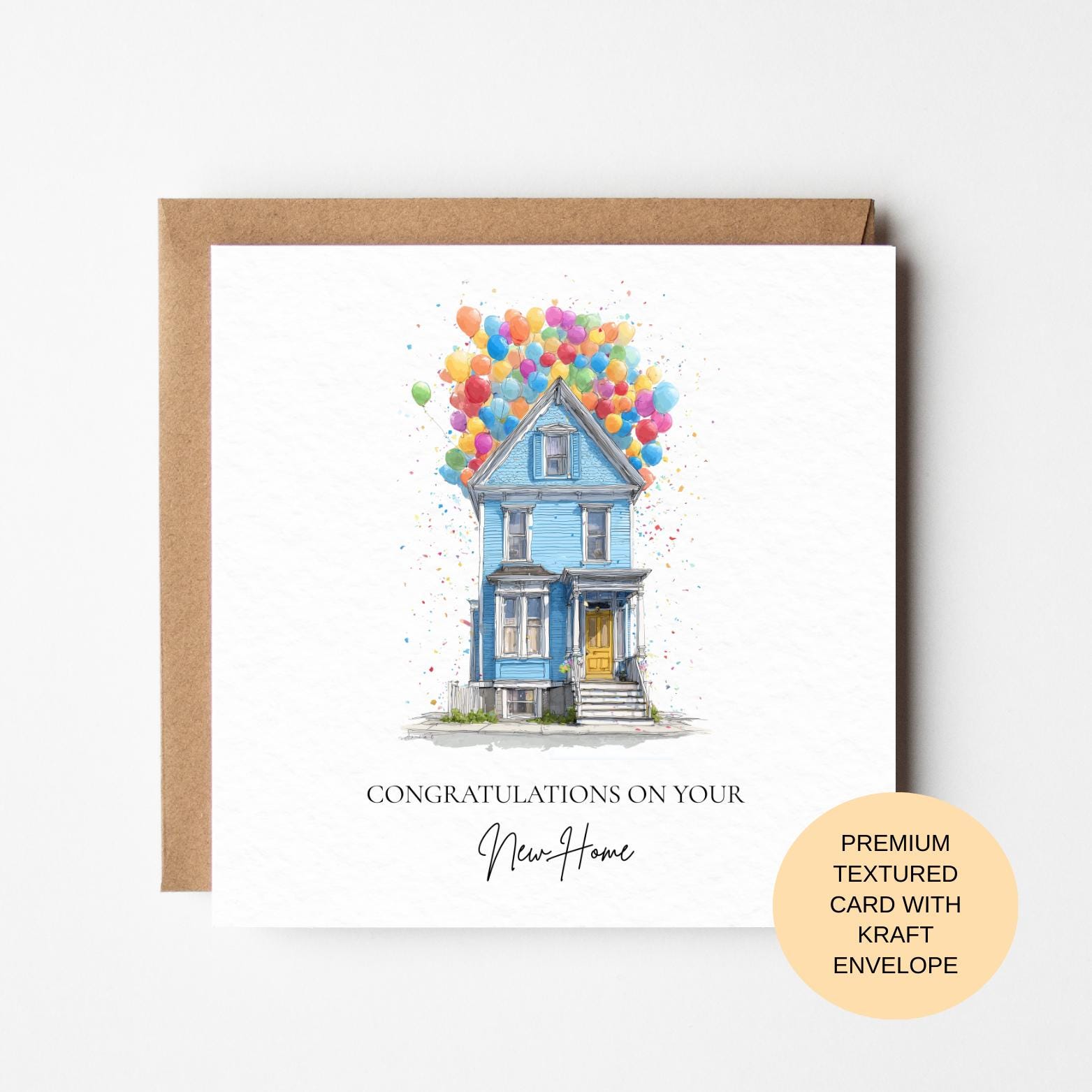 Personalised New Home Card – Housewarming Congratulations