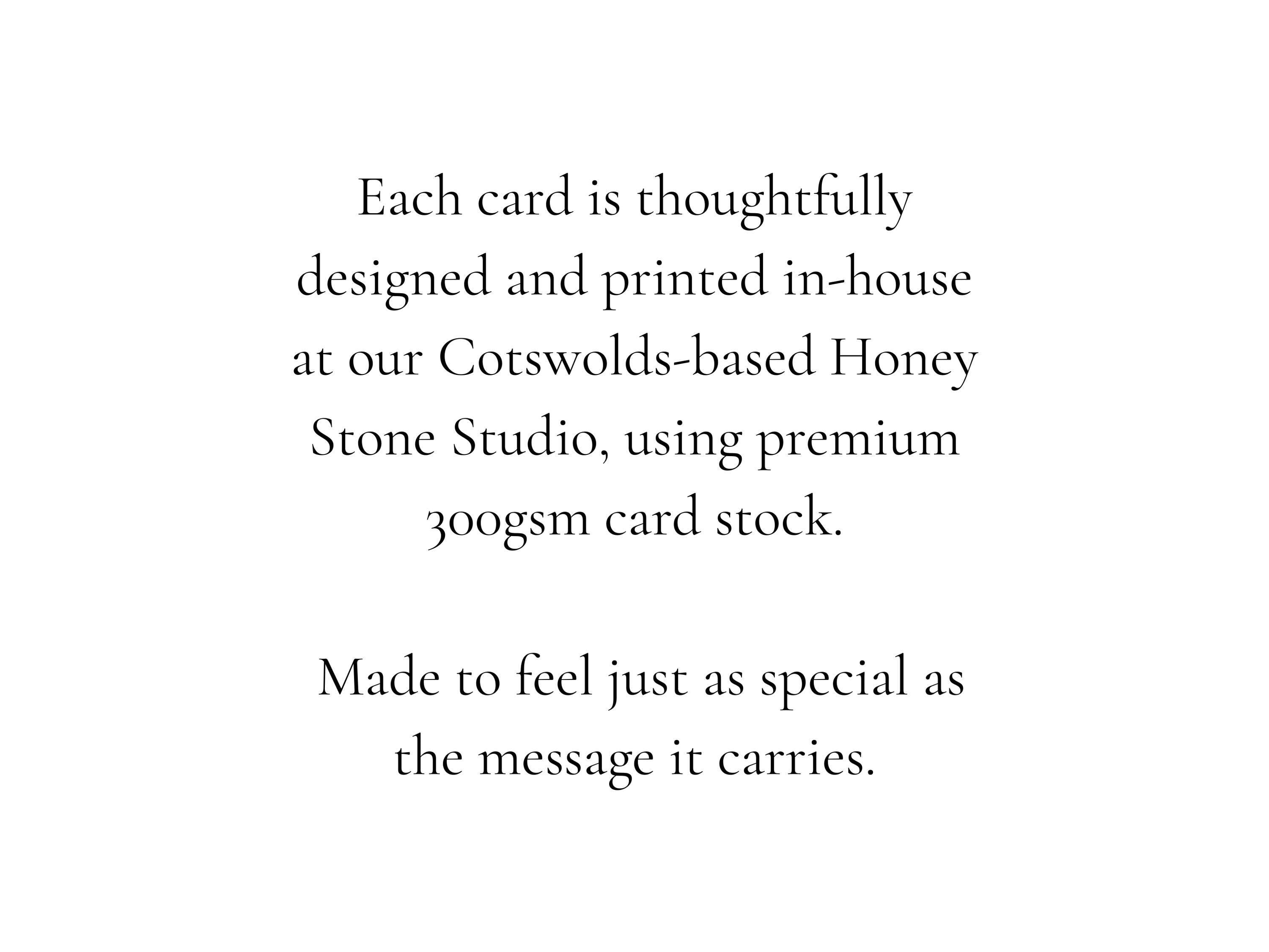 Special Birthday Card for Wife | Meaningful Romantic Note | Love Keepsake