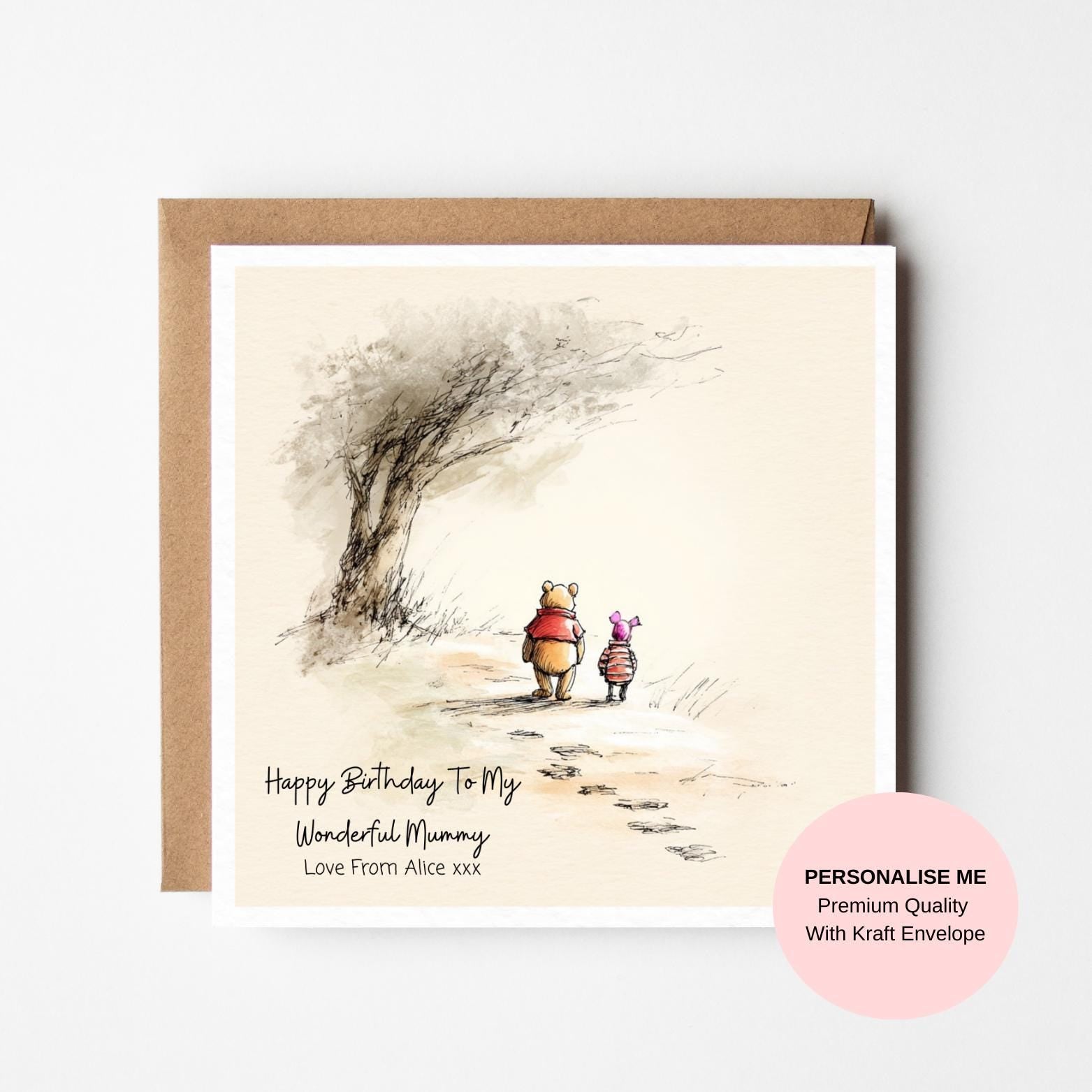 Family Birthday Card – Sentimental Illustrated Birthday Card