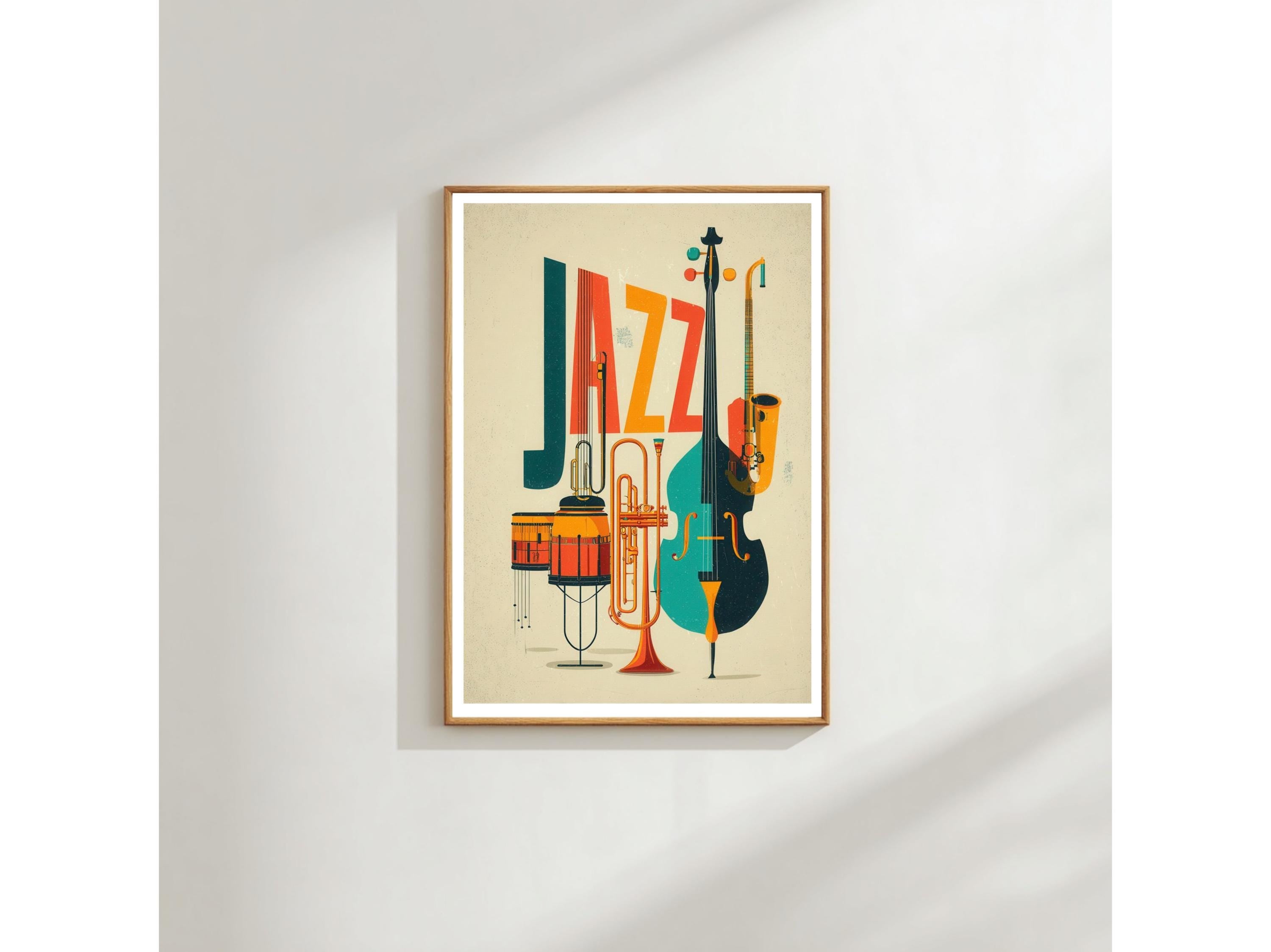 Botanical Wall Art Print: Line Flower Design - Scandinavian Minimalist