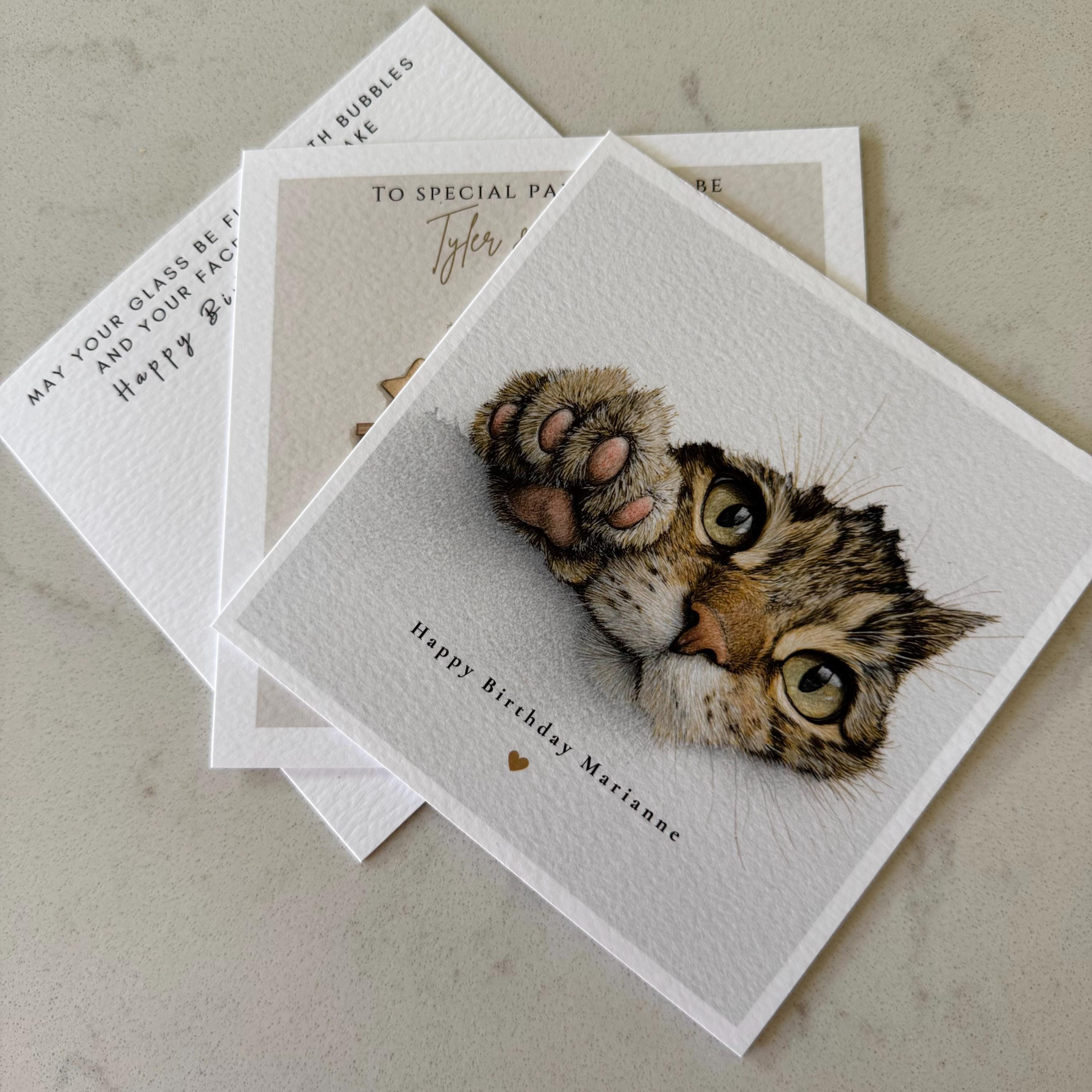 Personalised Pig Birthday Card for Her – Cute Piglet Birthday for Sister Friend Mum Daughter