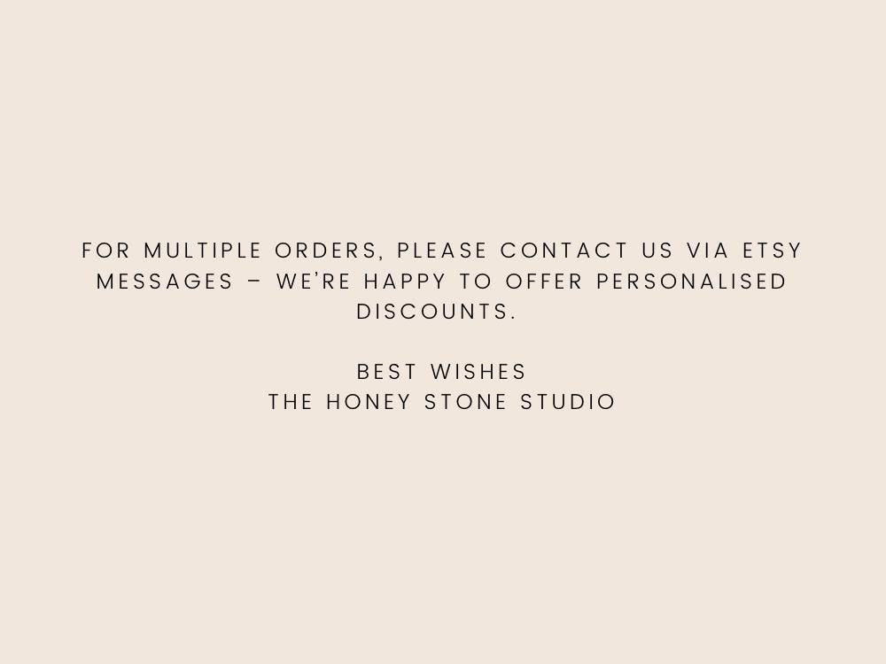 Personalised Birthday Card: Minimalist Design, Handmade Greeting Card