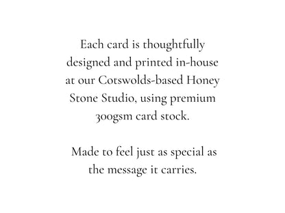 Personalised Thank You Card – Woodland Fox Design