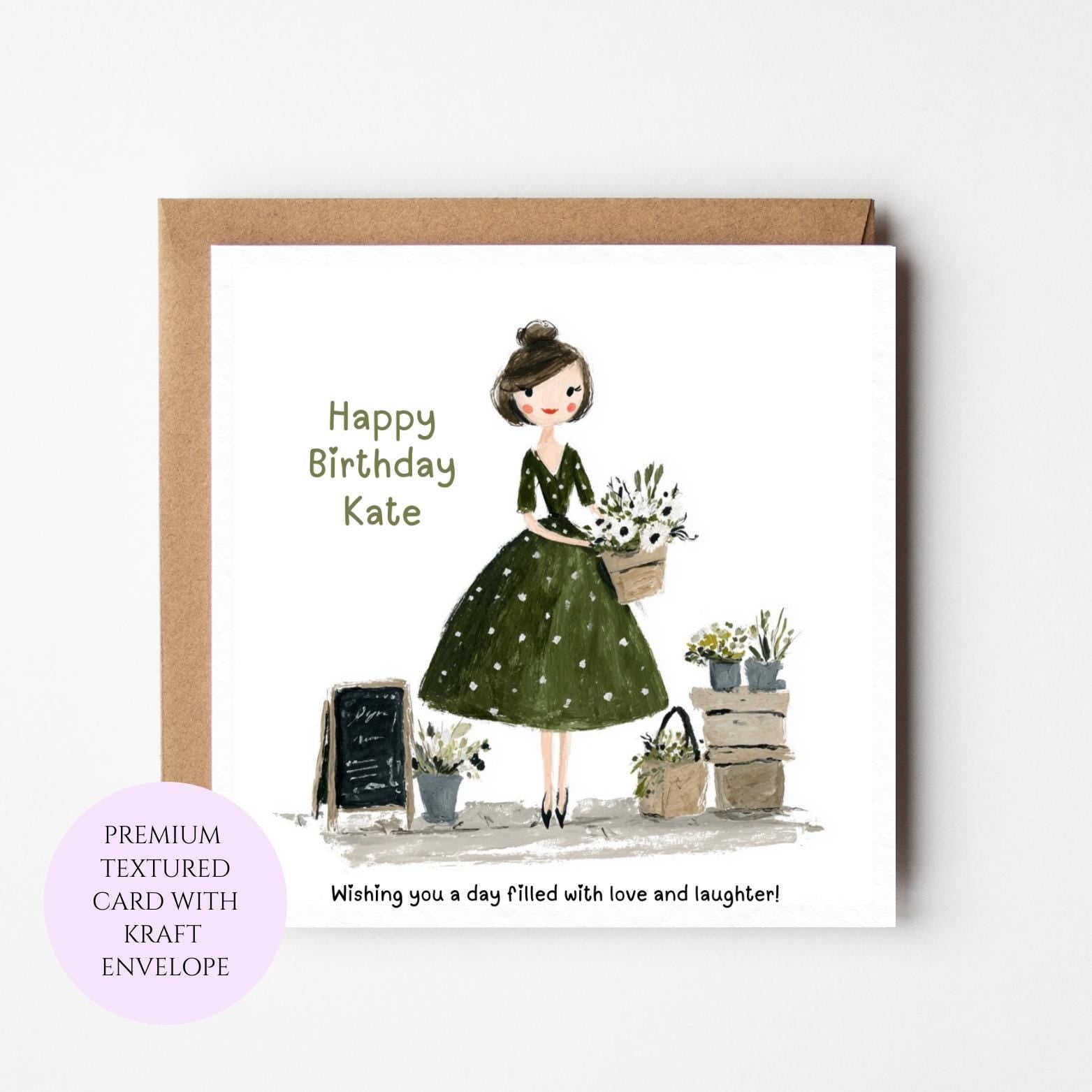Flower Lover Birthday Card For Her Friend