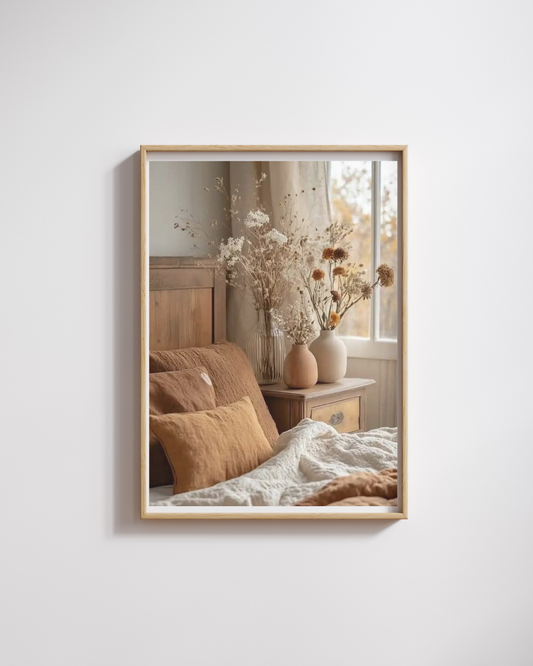 Rustic Bedroom Still Life